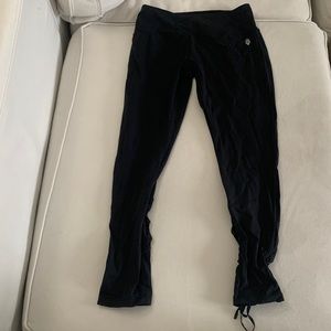 free people movement workout black leggings size small